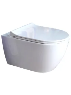 Комплект SET AQUATEK ПОЛАРИС-01-020 4в1 унитаз с инсталляцией кнопкой и сиденьем микролифт